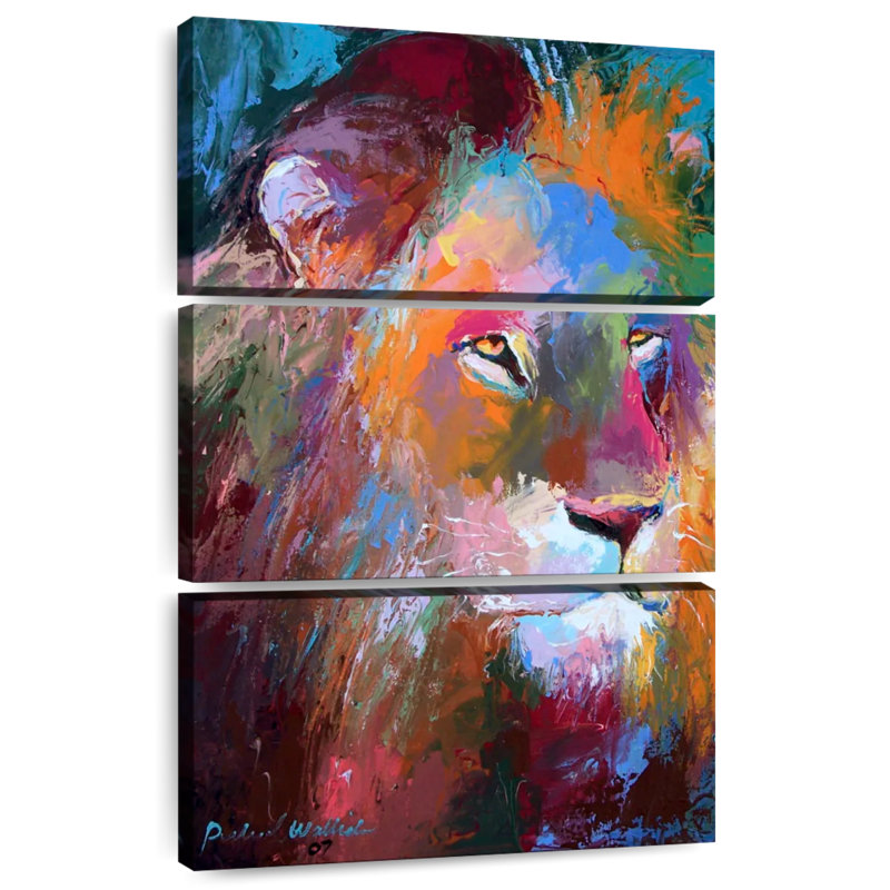 Brampt Lion, 38" H x 24" W