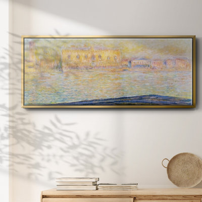 The Doges' Palace Seen from San Giorgio Maggiore, 1908 02 - Framed Canvas