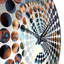 Sossity - Horloge murale géométrique abstraite-178685032