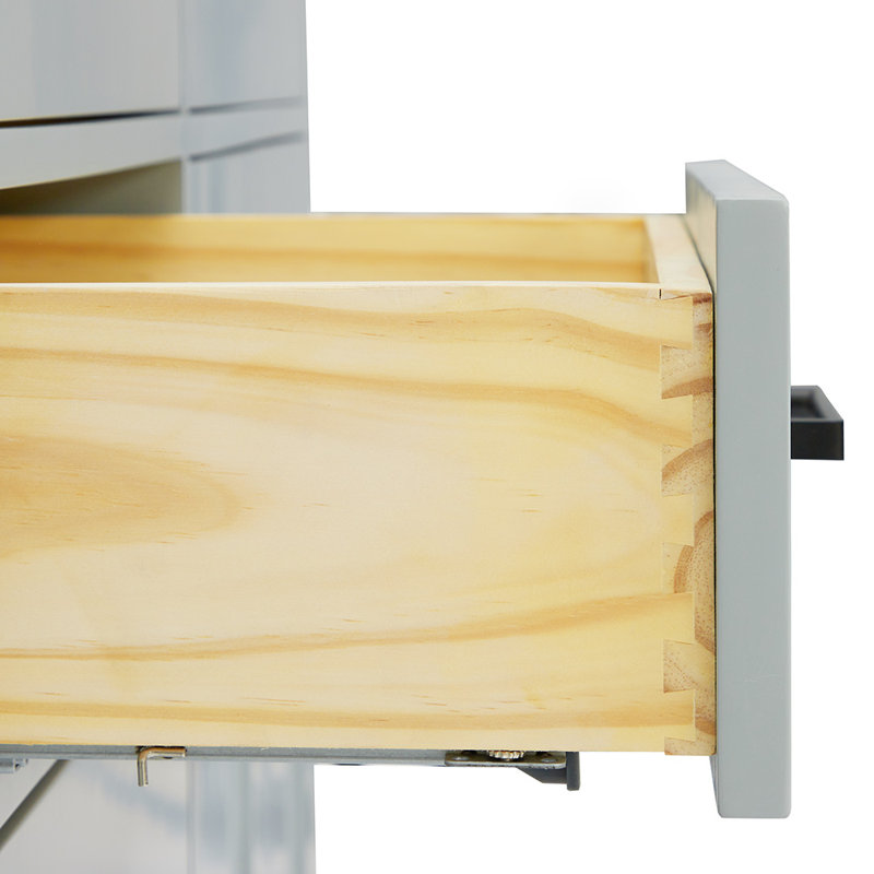 Base de meuble-lavabo simple 48 po Osoria, Gris