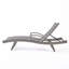 Chaise longue en osier Crete