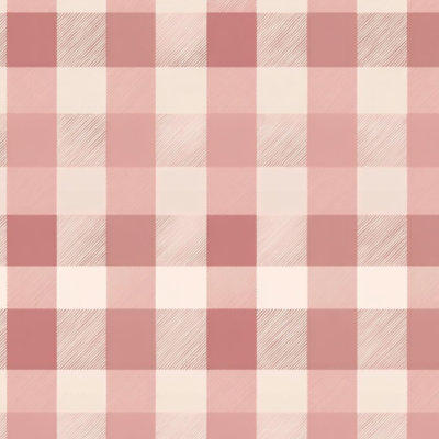 Peel and Stick Wallpaper pink white plaid seamless fabric checkered gingham Contact Paper Removable Self Adhesive Wall Mural Wall Decor for Bedroom Ki