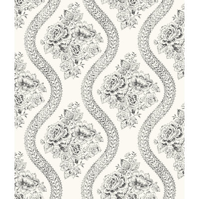 Papier peint couvre-lit floral