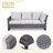 Ingvald 8- Person Outdoor PE Wicker Patio Conversation Set with Fire Pit and Cushions-1963145783-1963145780