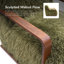 Fauteuil d'appoint rembourré à poils longs Harry-2047849230