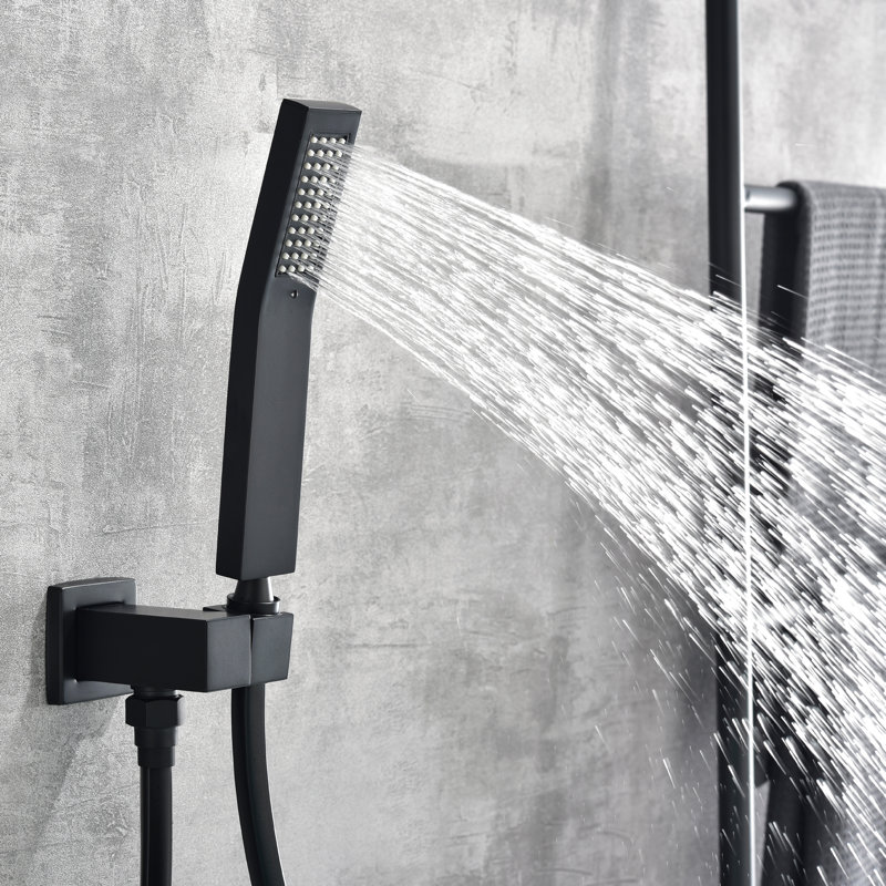 1 Handle Wall Waterfall Faucet with Diverter