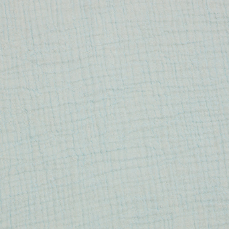 Jeté 100% coton Sandy Sandy, Bleu turquoise