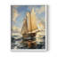 NAUTICAL Series CCG-III - Reproduction encadrée de qualité supérieure - Prêt à être accroché - Aucun clou requis-1111210521-1111210543