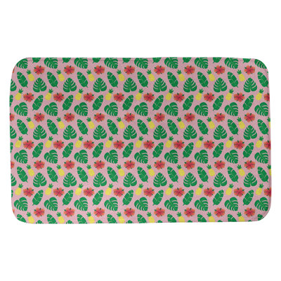 Tapis de salle de bain tropical Avicia