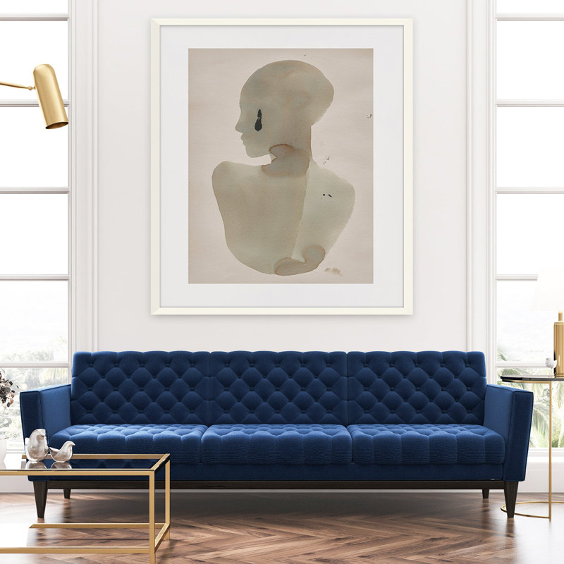 Back Drop Framed Print