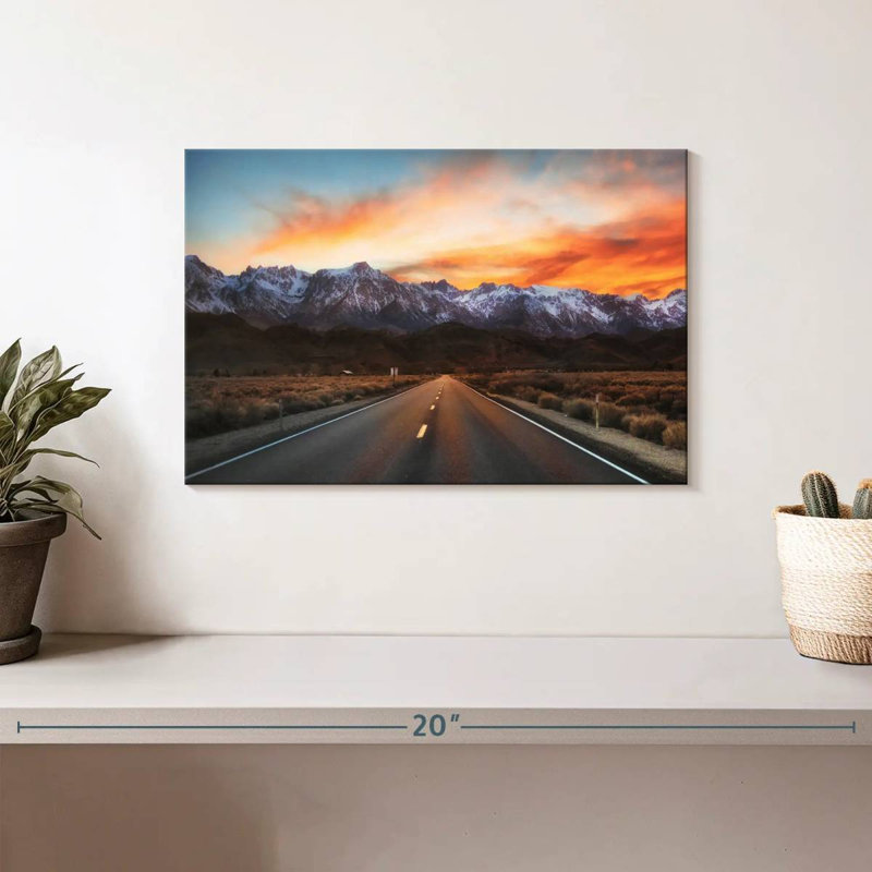 Alvord Road to Lone Pine Peak, H 8 po x l 12 po