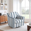 Bronnen Big And Wide Upholstered Cushion Swivel Armchair with Removable Back and Seat Cushion-64124763-51649961
