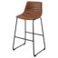 Ensemble de 2 chaises de bar en similicuir Torence-1351748679