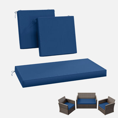 Outdoor Seat Cushions (Set Of 3)
