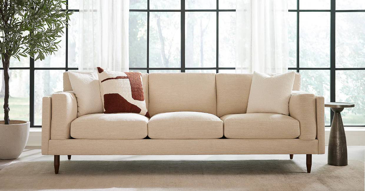 BenchMade Modern Astrid Swivel Chair Perigold