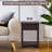 Mutchler Small End Table with Storage Shelf and Drawer, Solid Wood End Table for Bedrooms, Living Room End Table, End Table with Storage, Side Table with Drawers-1783049506