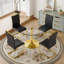 5 - Piece Pedestal Dining Set-895839212-895839200