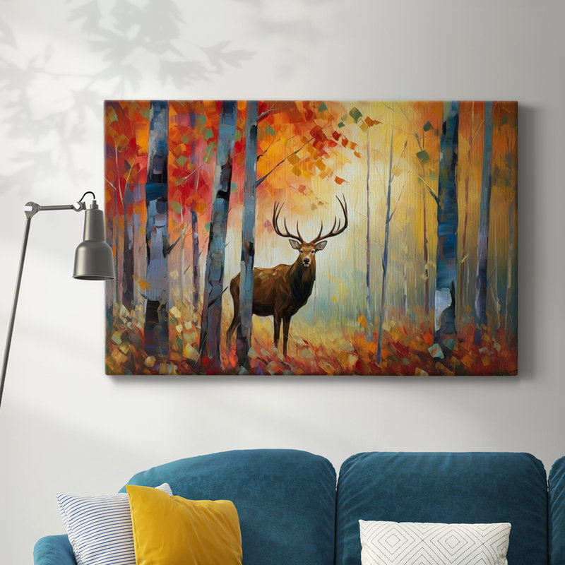 Animaux, série paysage CCDXLI, H 40 po x l 60 po