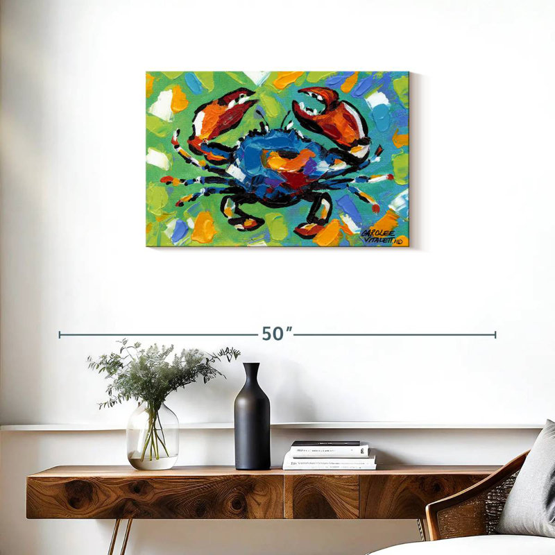 Crabe marin Brampt II, H 20 po x l 30 po
