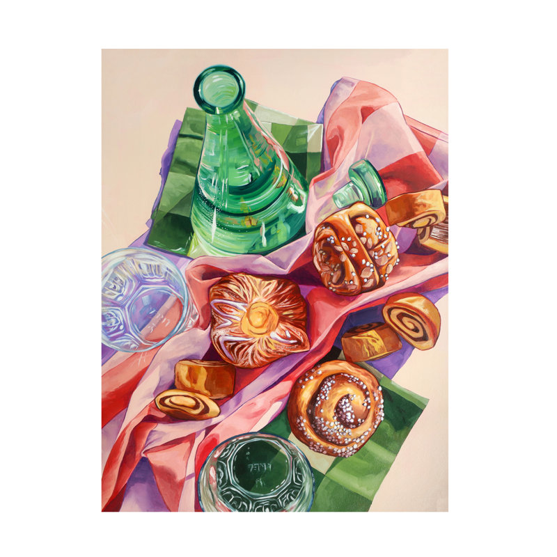 Art sur toile, Anna Zdanowicz, H 32 po x l 24 po