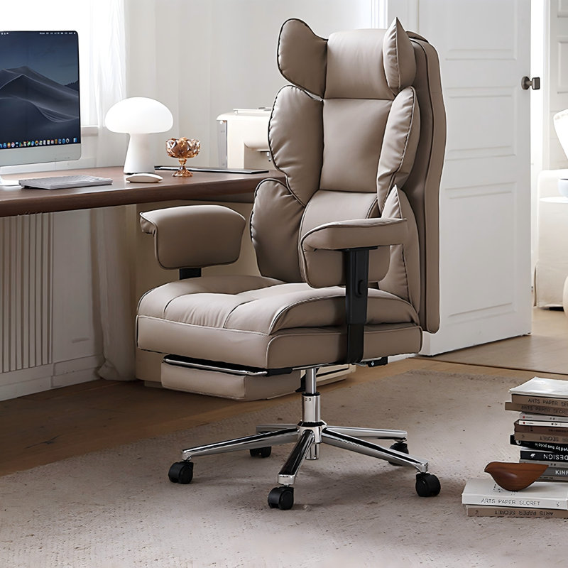 Brown Ergonomic Office Chair, Executive Boss Chair