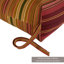 Coussin de chaise d'extérieur à dossier haut Lester-426326670-460018089