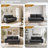 Dotson 58" Velvet Round Arm Sofa Loveseat-1233094829