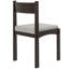 Ensemble de table de salle à manger 7 pièces pour 6 personnes, ensemble de table de salle à manger en bois pour 6 personnes avec chaises rembourrées pour la cuisine et la salle à manger (espresso)