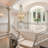 Caimen 4-Light Crystal Empire Chandelier with Crystal Accents