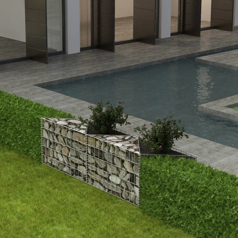 Gabion Gabion, H 19,7 po x l 47,2 po x P 11,8 po