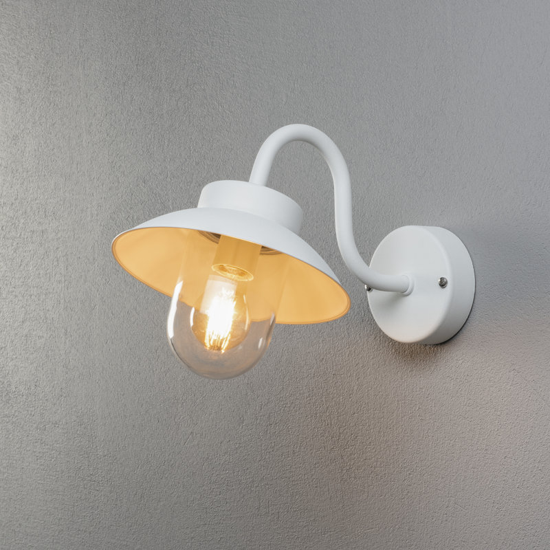 Vega Mini Outdoor Wall Light, White