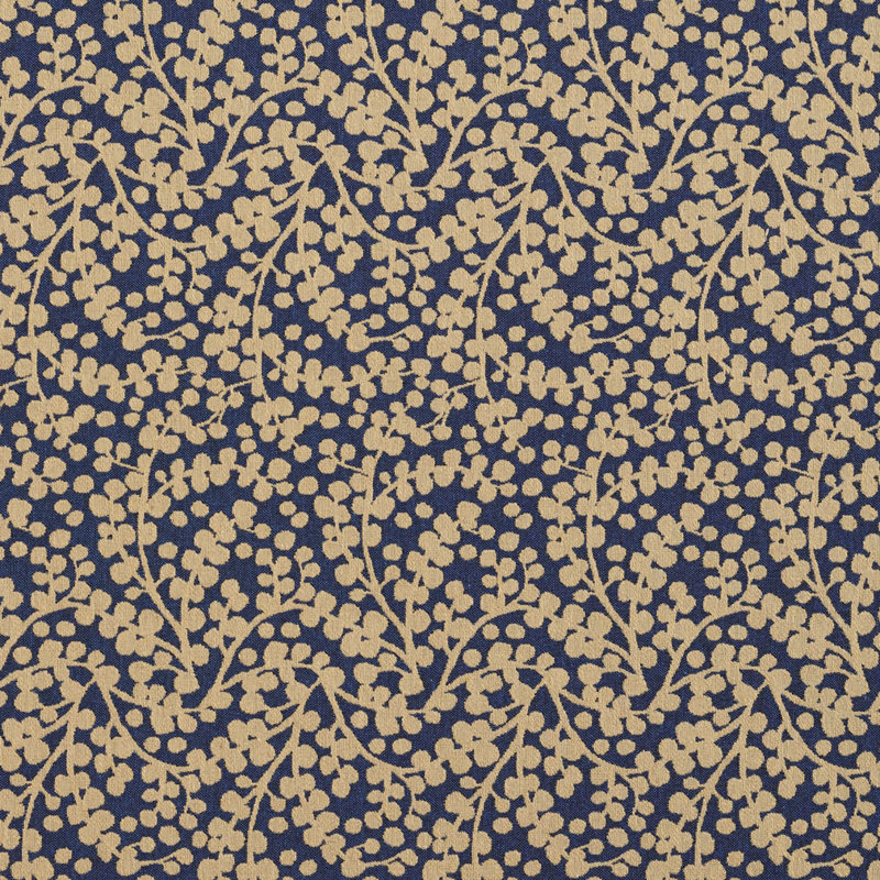 Tissu vines, Bleu 2