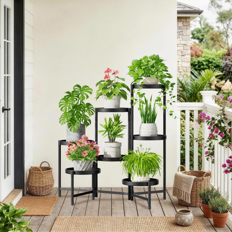 Iron 7 Tier Plant Stand
