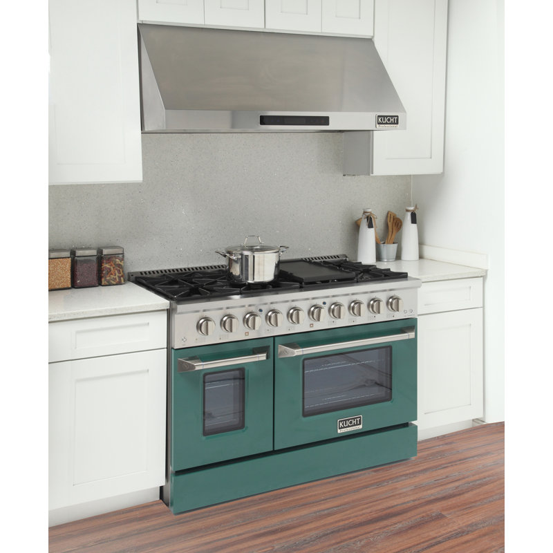 48" 6.7 Cu. ft Freestanding Gas, Liquid Propane, Cement Gray