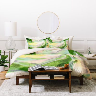 Farmhouse / Country Polyester Abstract Duvet Cover