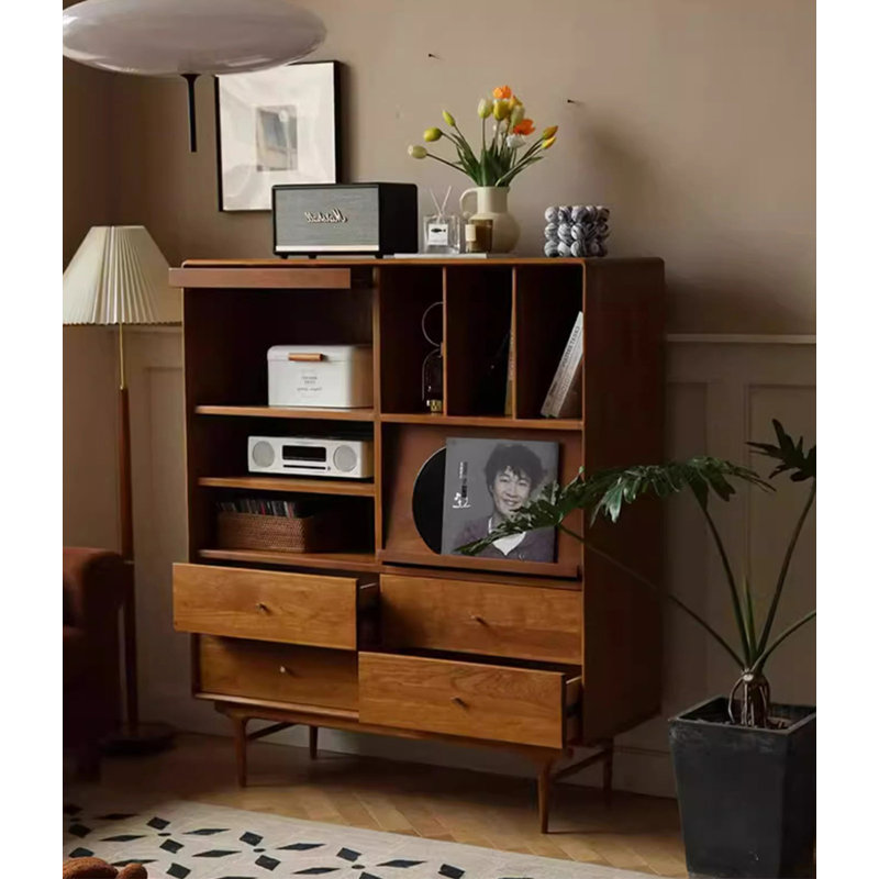 Retro Multi-Functional Large-Capacity Accent Cabinet
