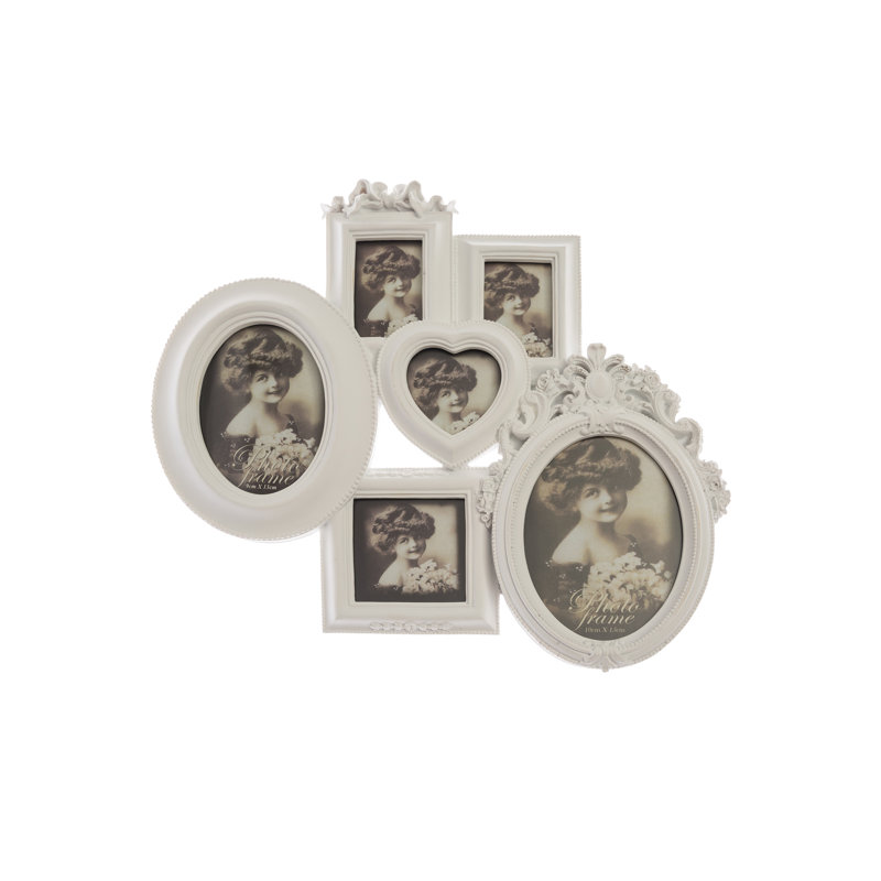 White Ornate Picture Frame