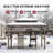 Sunjoy 8ft. x 12 ft. Larger Ventilated Roof Premium Cedar Framed Grill Gazebo with exclusive AC Power Port-91016883