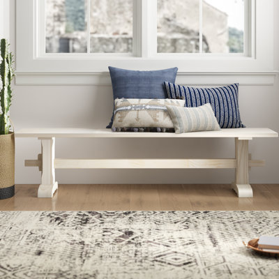 Manatuto Solid Wood Bench