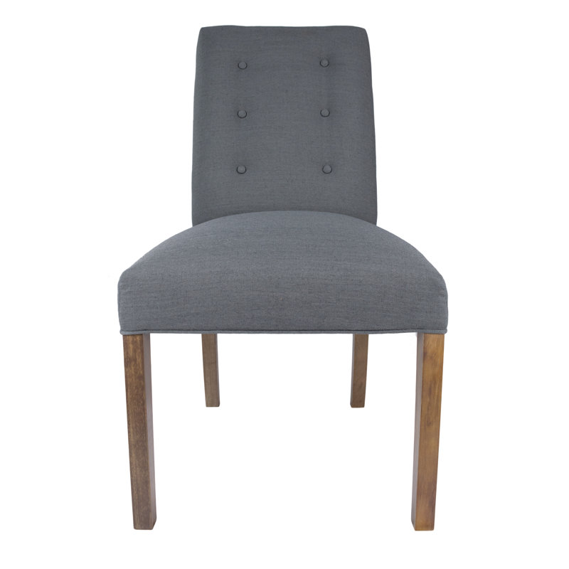 Chaise d'appoint Earles, Gris anthracite