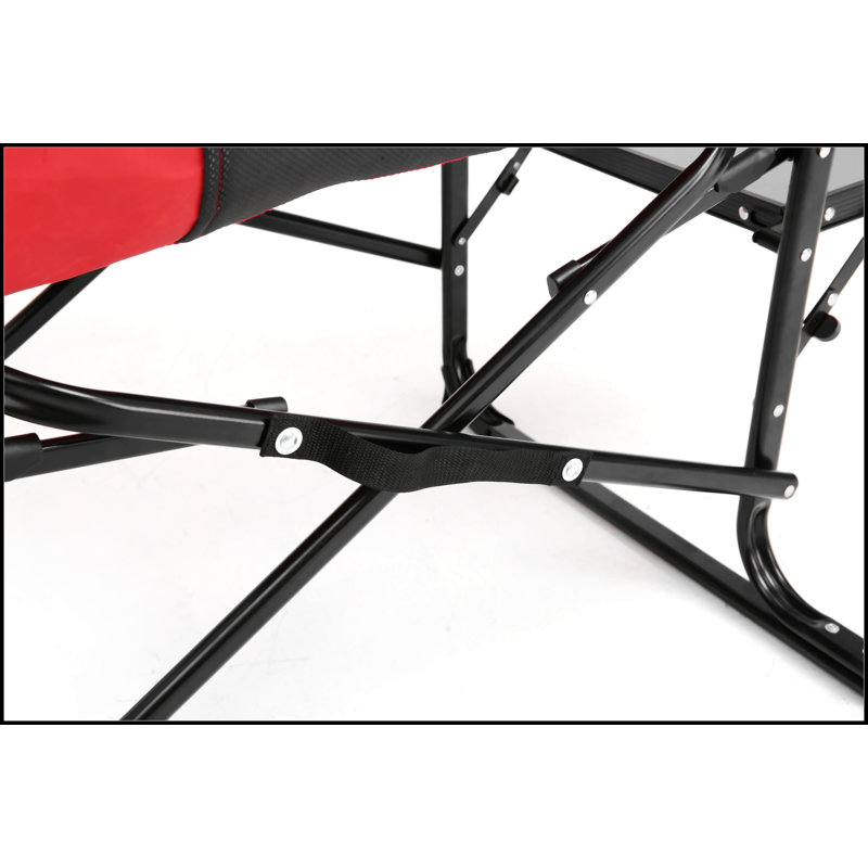 Chaise de camping, Rouge