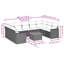 Vidaxl Garden Sofa Set Beige