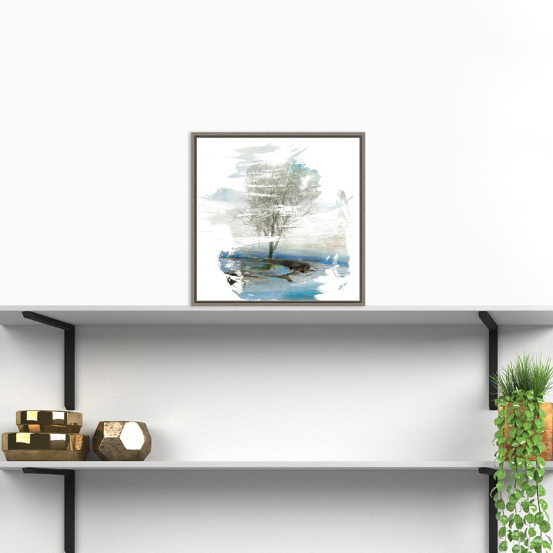 « moonlight kingdom » par pi gallerie-impression sur toile flottante, Encadré gris, H 16 po x l 16 po x P 1,875po
