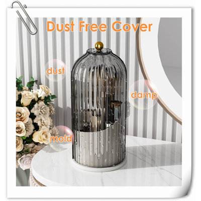Aveyah Plastic Makeup Organizer