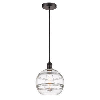 Luminaire suspendu 1 lumière Edison Bienes-616-G556