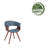 Garley Upholstered Dining Chair-22324846