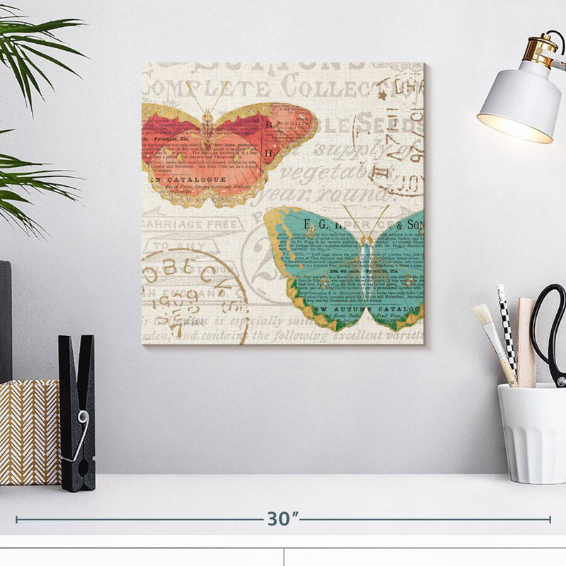 Brampt Bookshelf Botanical II, 16" H x 16" W