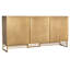 Gold Textured 69" Entertainment Center