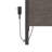 Upholstered Bed With USB