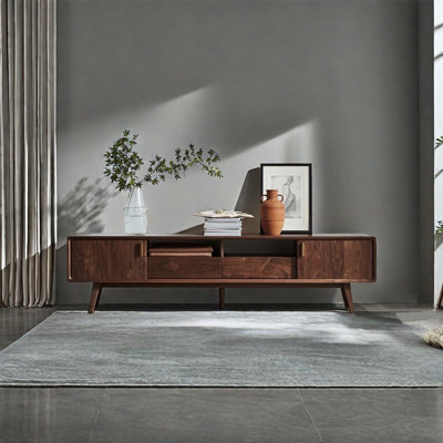 Light luxury storage TV cabinet